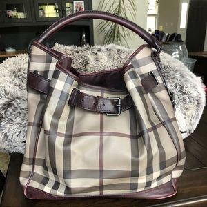 Burberry Walden Hobo- smoked check